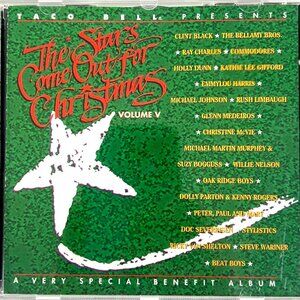 The Stars Come Out For Christmas Vol V CD 1993 Vaus Country & Pop Taco Bell 20tk